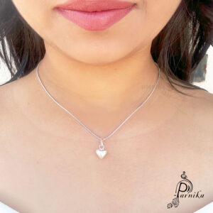925 Sterling Silver Heart Necklace