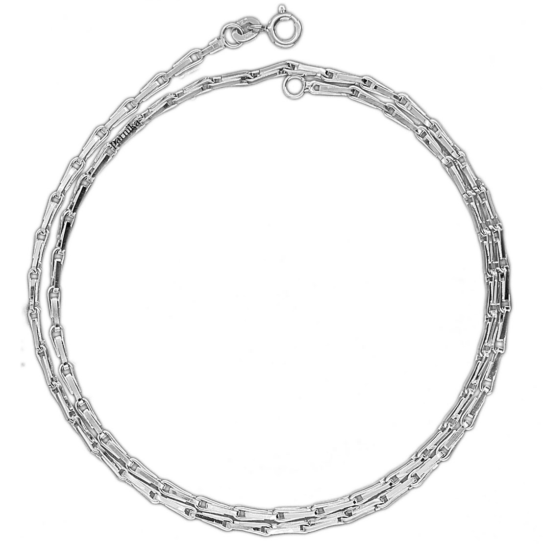 Thick Sterling Silver 11mm Figaro Link Chain Necklaces & Bracelets for Men  and Women Beveled Edge