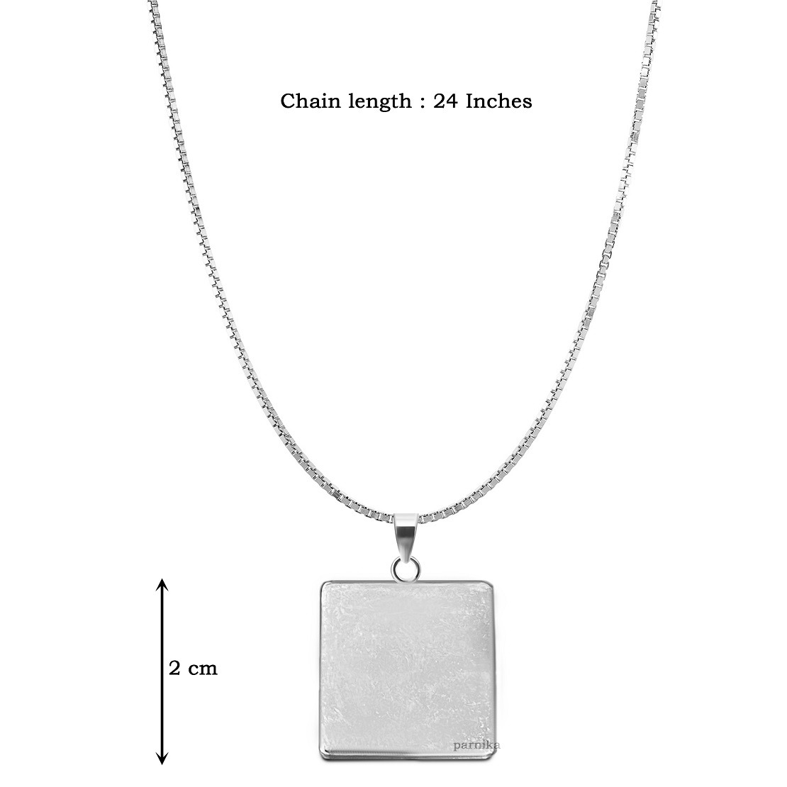 Buy Silver Drop Pendant Necklace - Lifesutram