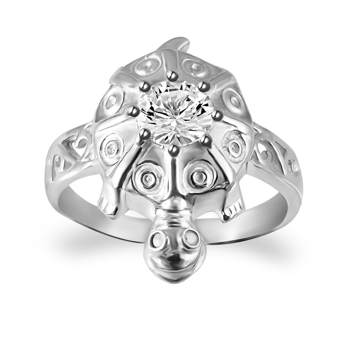 Buy ZAOJO Shree Yantra Unisex Adjustable Tortoise Ring For Good Luck  (R_TORTOISE_106) | Turtle Ring for Wealth and Prosperity | Antique look |  Meru Design | For men and women | St at Amazon.in