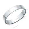 9.25 pure silver flat finger ring for men and women