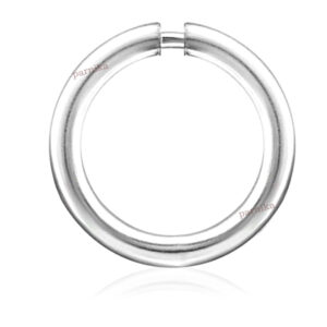 Round kada in silver
