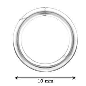 Round kada in silver