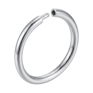 Round kada in silver