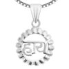 Silver hai for babies in pure silver