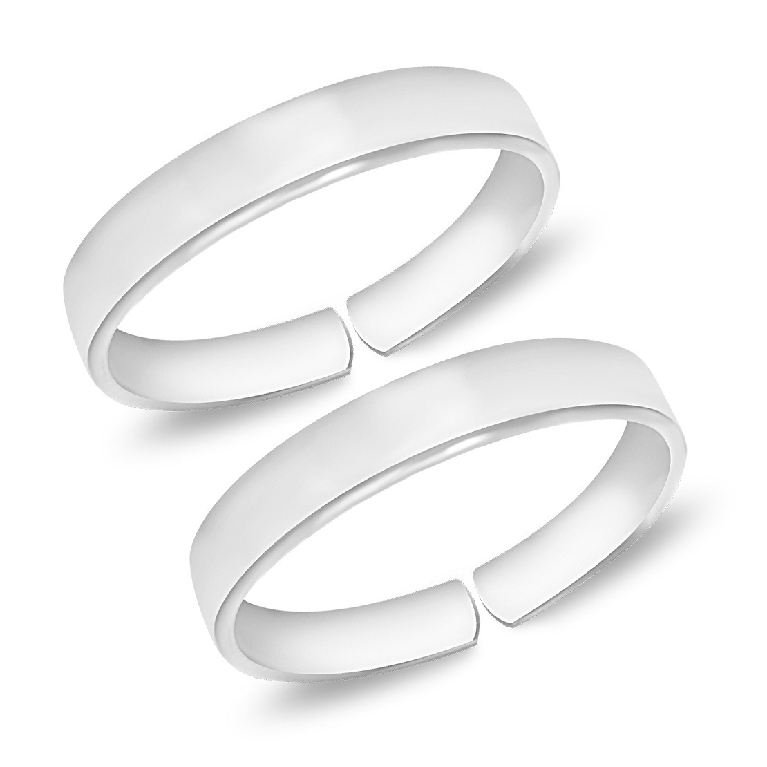 Prime and Pure Love Knot Simple Plain Ring in 925 Sterling Silver|Amazon.com
