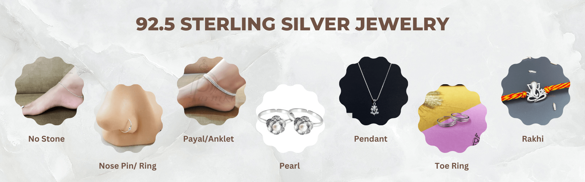 92.5 sterling silver jewellery