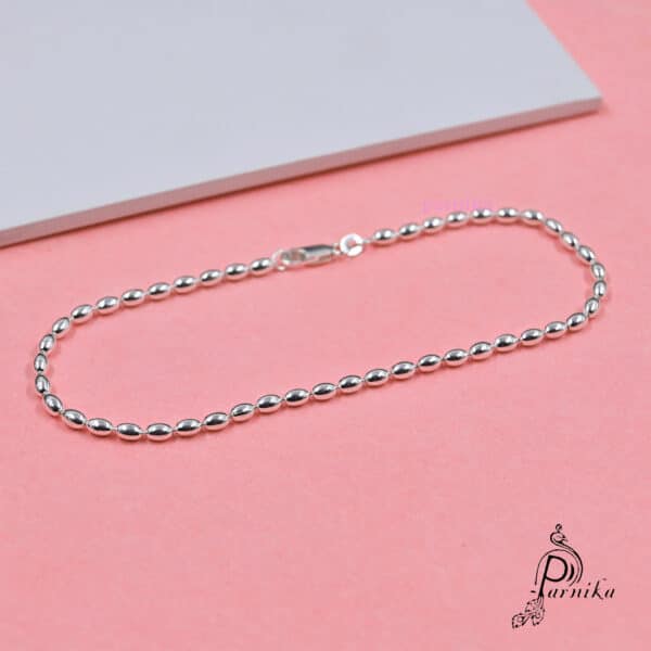 925 sterling silver anklet payal