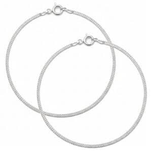 Silver payal for women in 92.5 pure silver