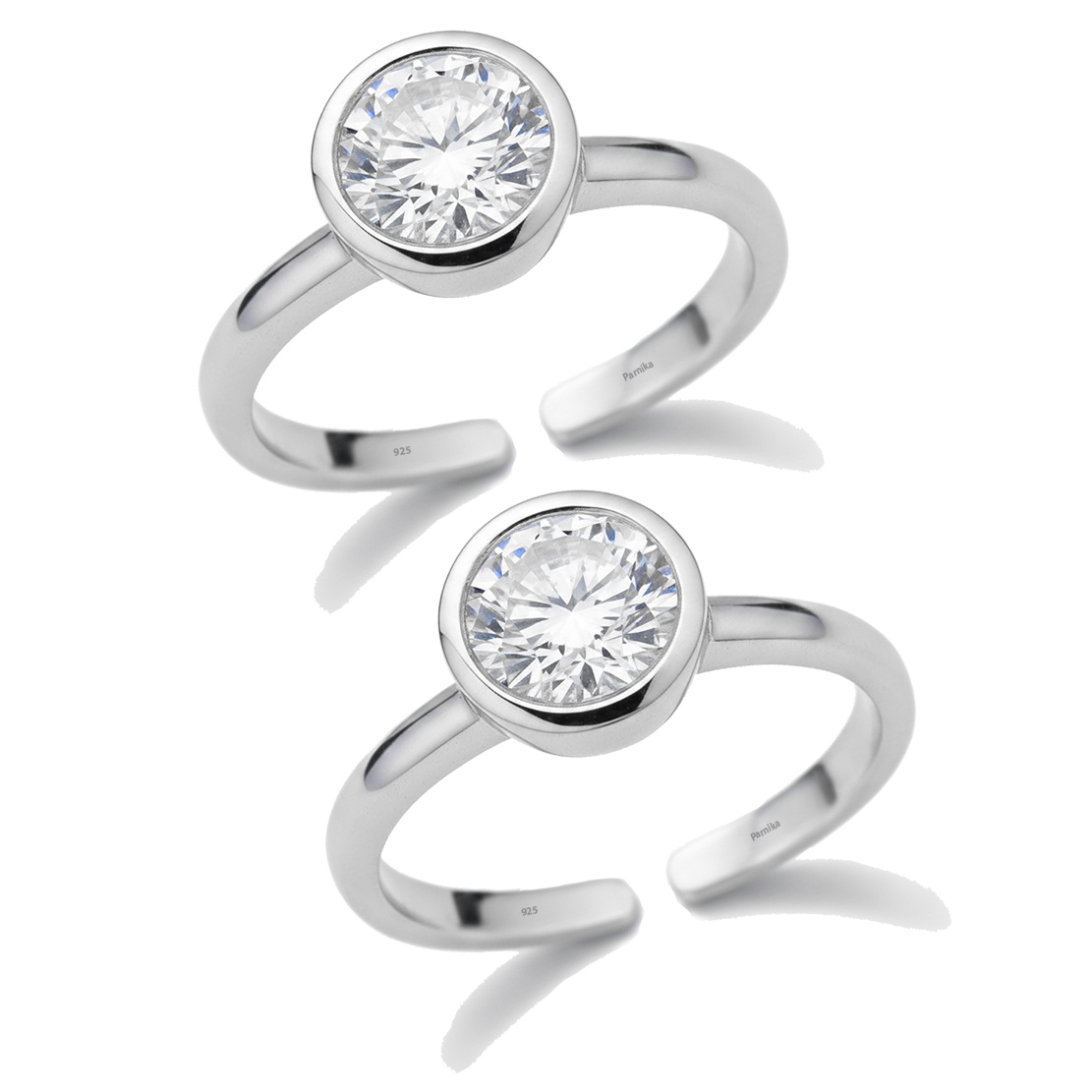 MJTR0239 1 Solitaire round toe rings