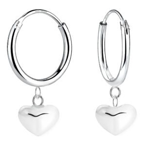 BKT3576 Hypoallergenic Non Tarnish Stainless Steel Jewelry Hoop Charm  Flower Earrings For Women at Rs 150/pair in Gurgaon
