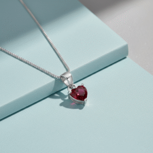 Om and rudraksha pendent in pure silver