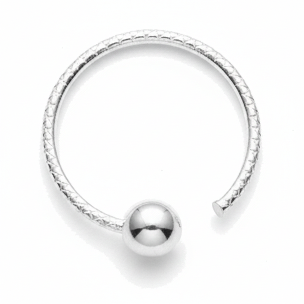 MJNP0051 1 new Self design nose ring