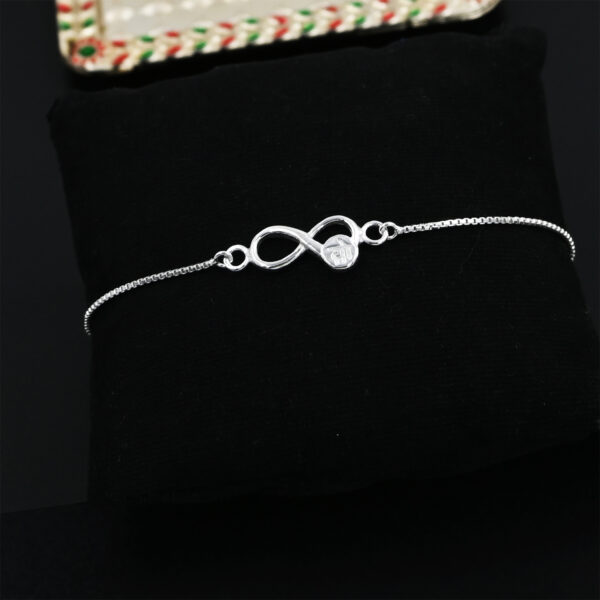 Infinity Bro Rakhi Bracelet