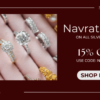 navratri sale on silver jewellery 25% off