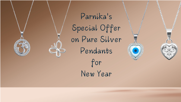 Pure silver pendant