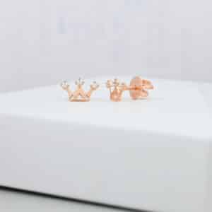 Crown Stud Earrings