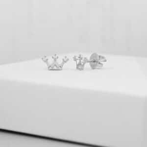 Crown Stud Earrings