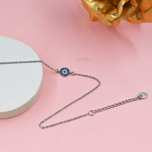 Dainty Evil Eye Charm Anklets