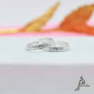 rope design adjustable toe rings