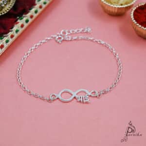 Infinity Bhai Rakhi Bracelet