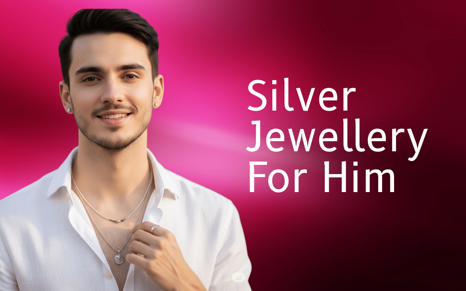silver jewellery for him