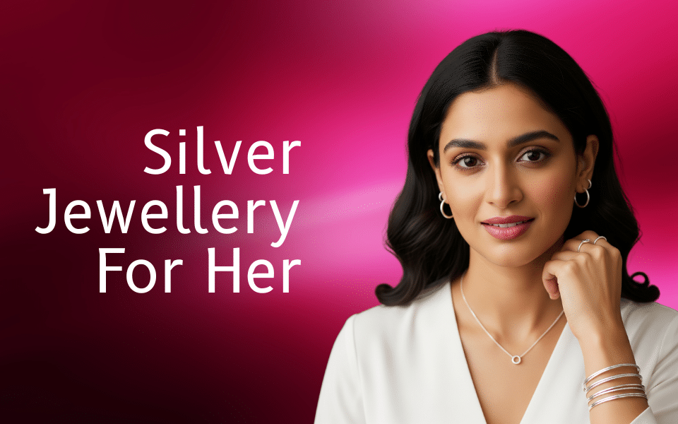 silver jewellery for her