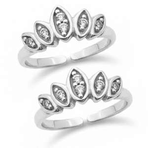 Tiara Toe Rings