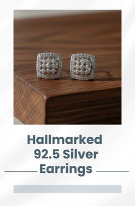 Buy Silver Earrings Online