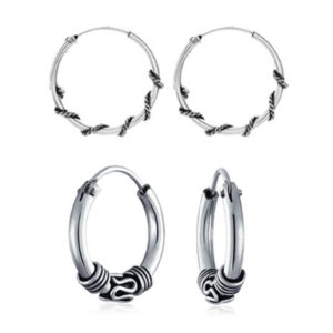 Combo of Classic & Tribal Hoops