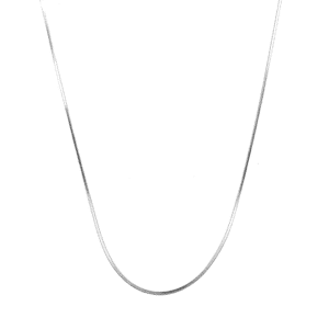 Thin to Broad Square Snake Chain