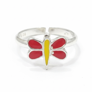 Dragonfly Enamel Ring For Kids