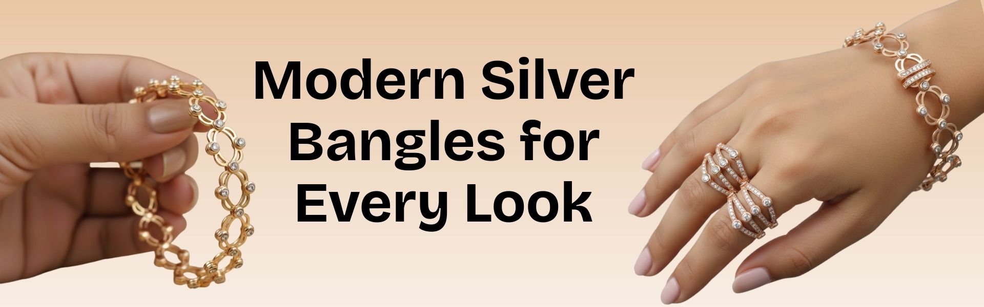 Buy pure silver bangles online