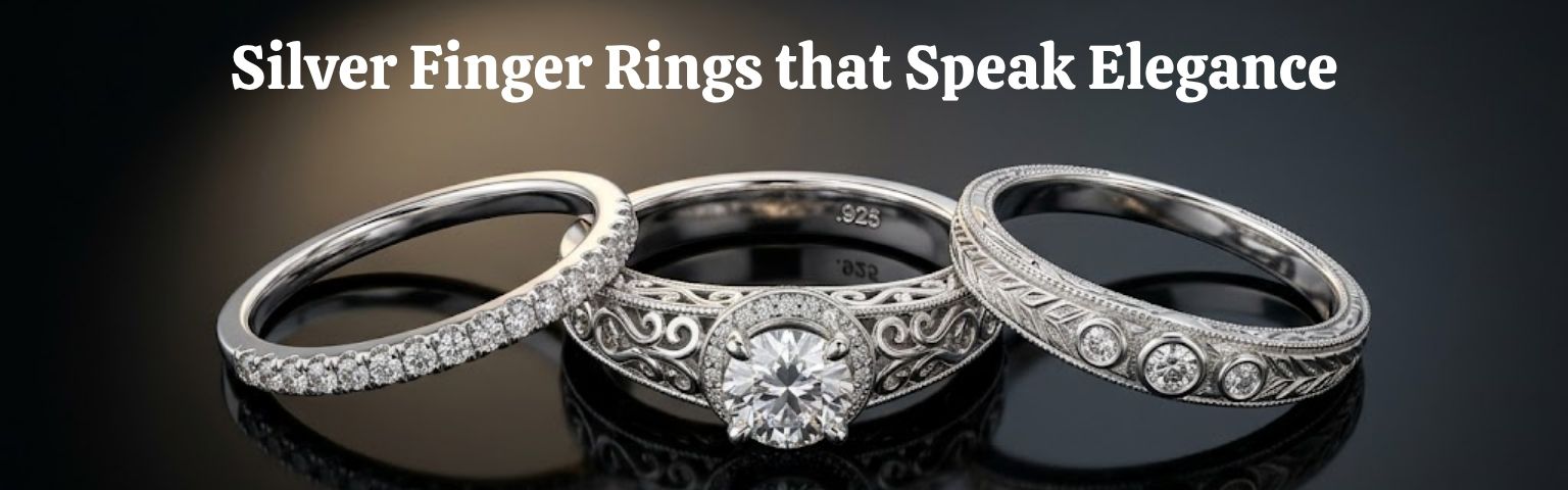 Buy silver finger rings online